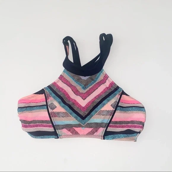 Xhilaration 2 pc swim bikini multicolor size S - Picture 3 of 8